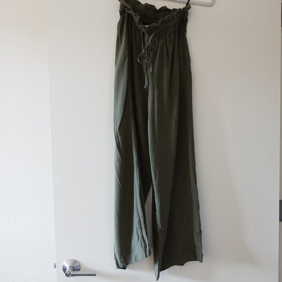 Petal & Pup Hawthorne Pant - Olive Green - Size 2 - Picture 1 of 3